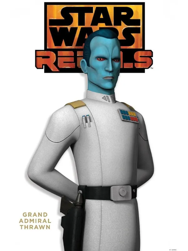 Grand Admiral Thrawn Star Wars Rebels-themed poster
