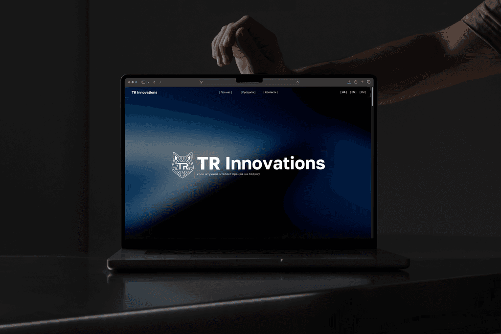 Деталі презентаційного сайту з анімованими фонами, створення преміальних сайтів на Framer.