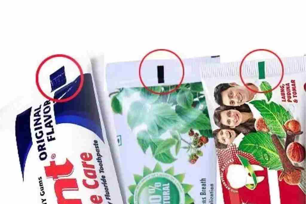 arti garis warna pada kemasan kosmetik