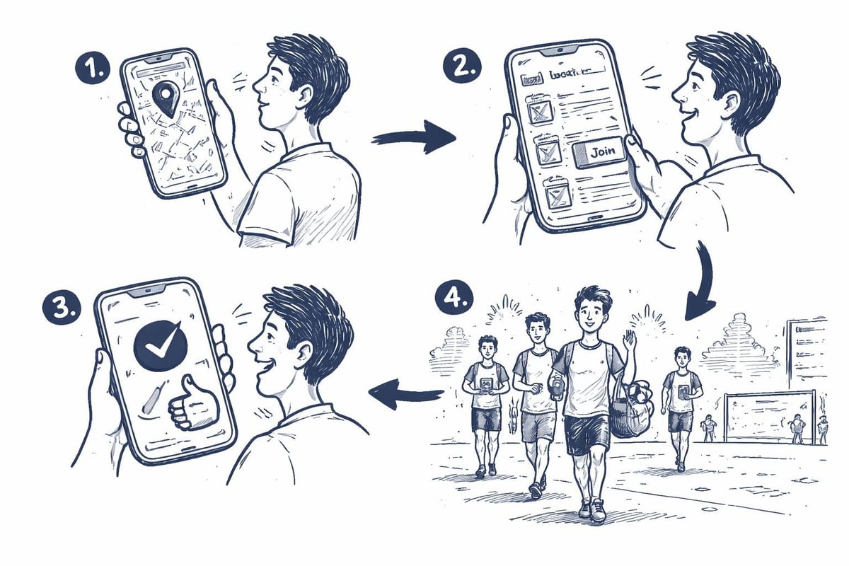 Fubles platform workflow