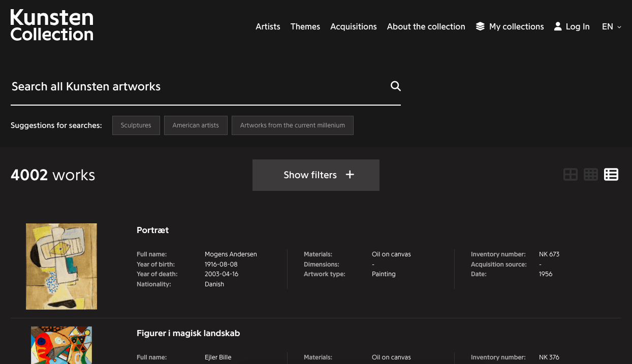 About MuCoDi, a cloud based digital infrastructure for museums for their collections management, website, and UX and for the visitors, in Denmark, Sweden, Iceland, Greenland, and in Nordics and Europe in general.