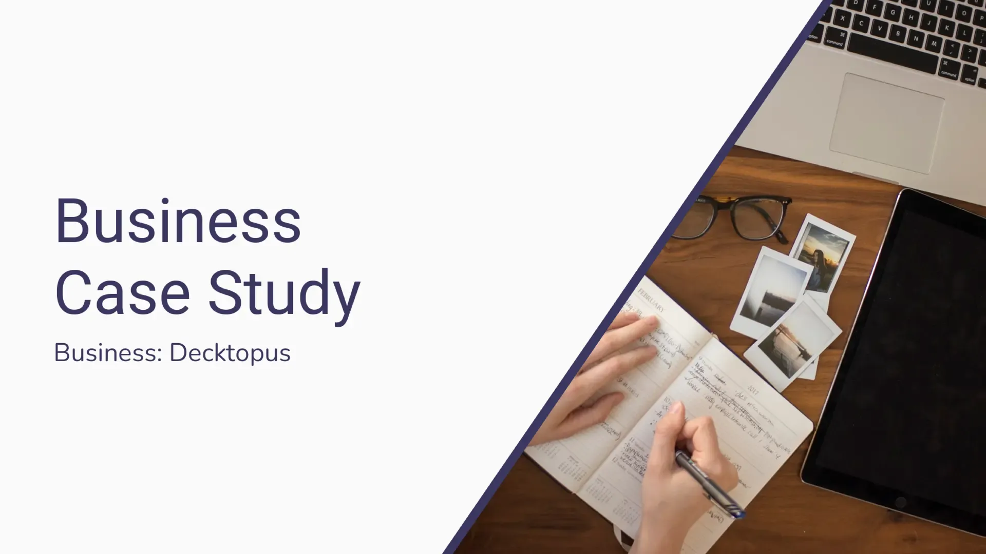 Business Case Study Template