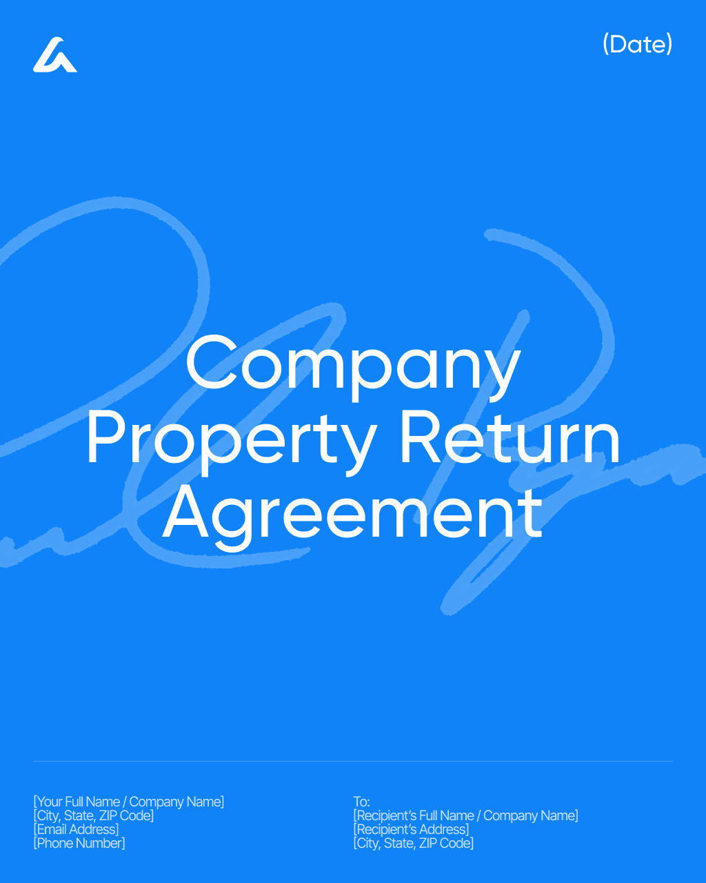 Company Property Return Agreement
