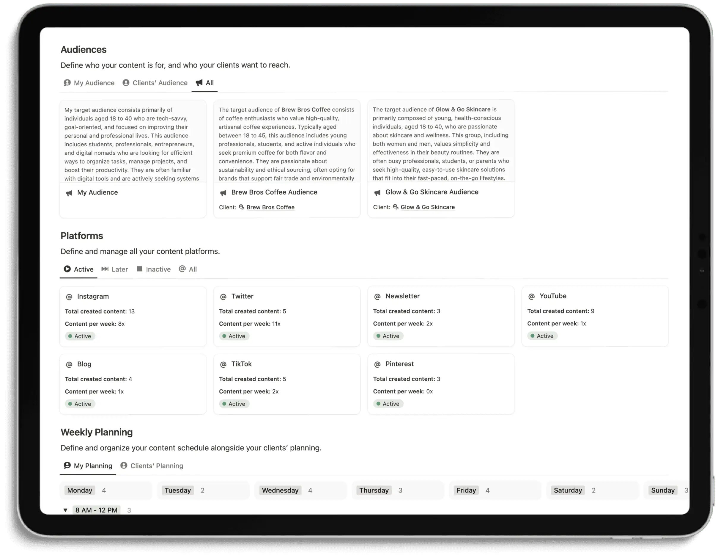 Notion Content System - Feature Roadmap