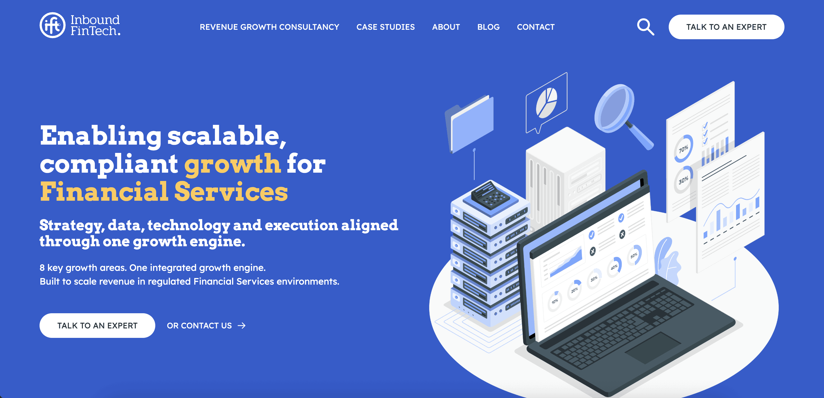 Inbound Fintech Homepage