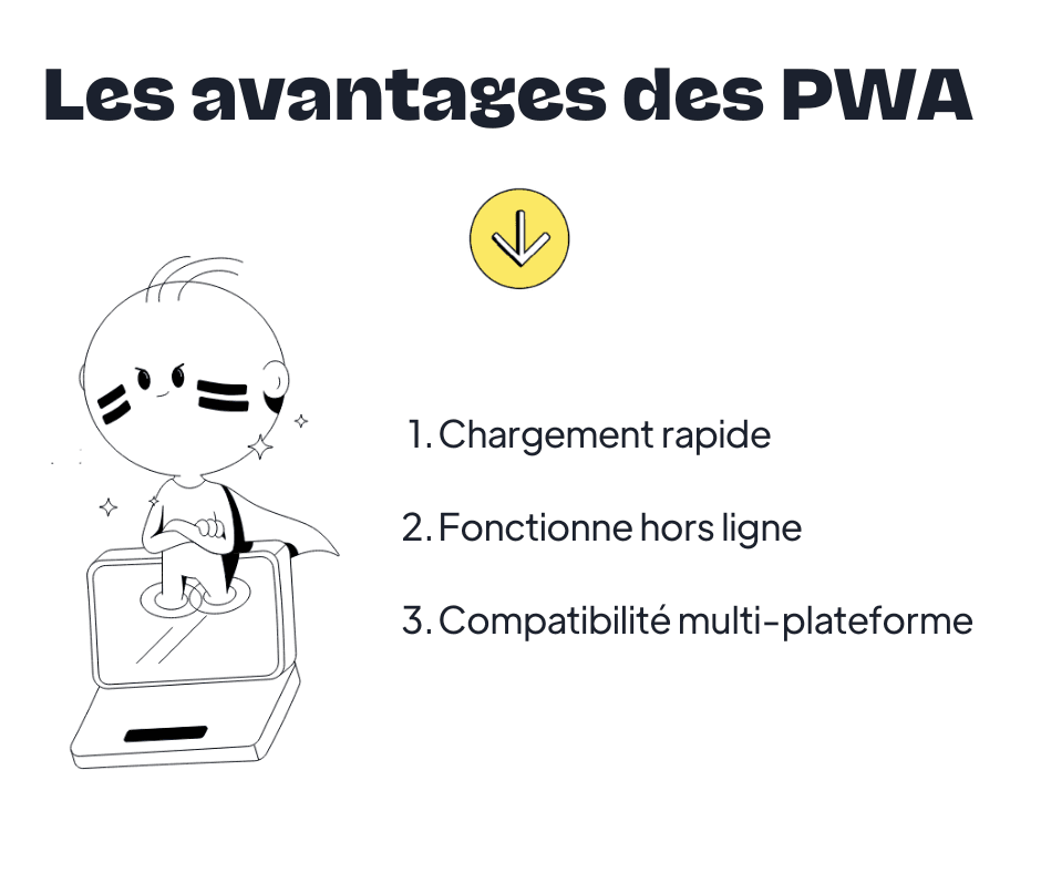 Les avantages des PWA