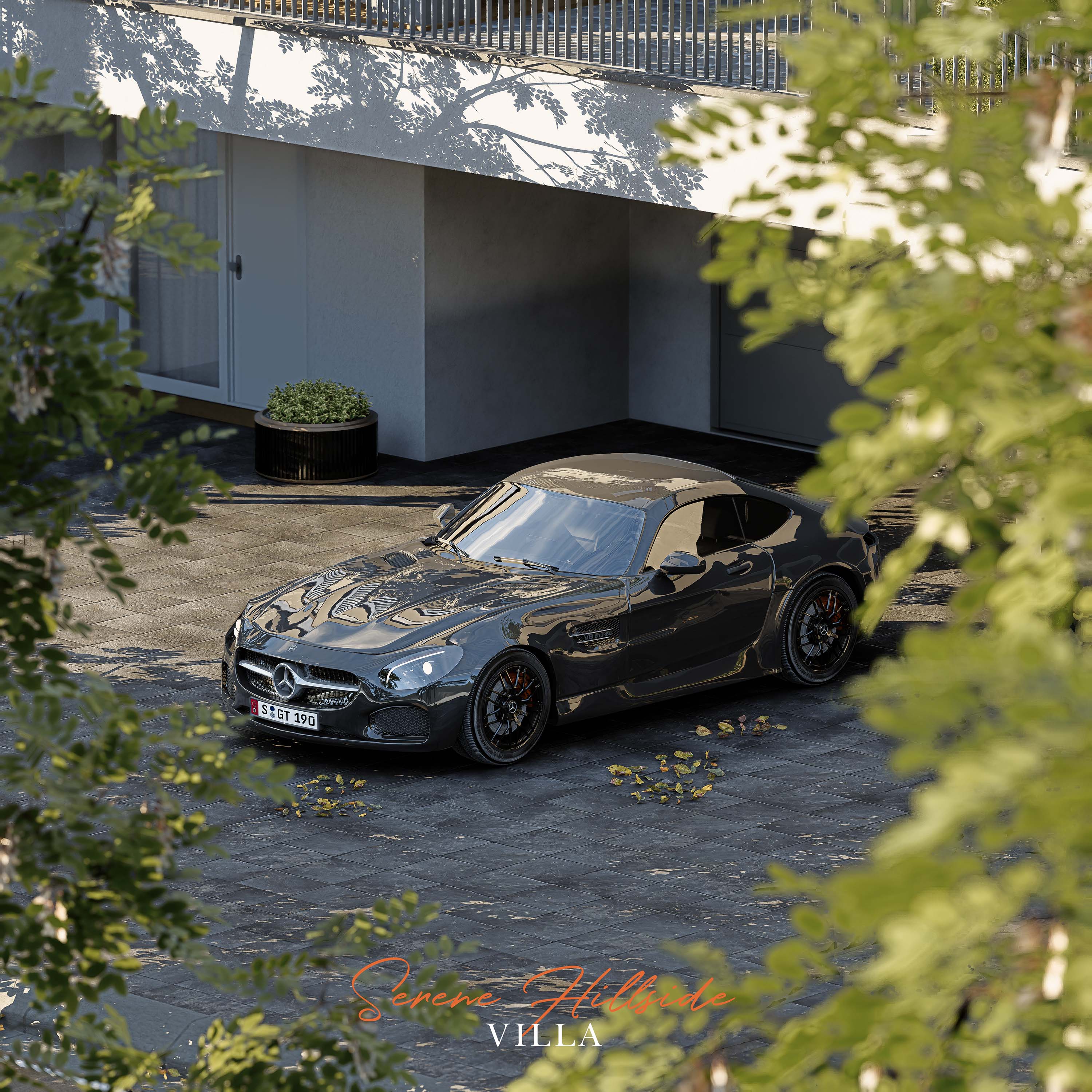 Serene Hillside Villa