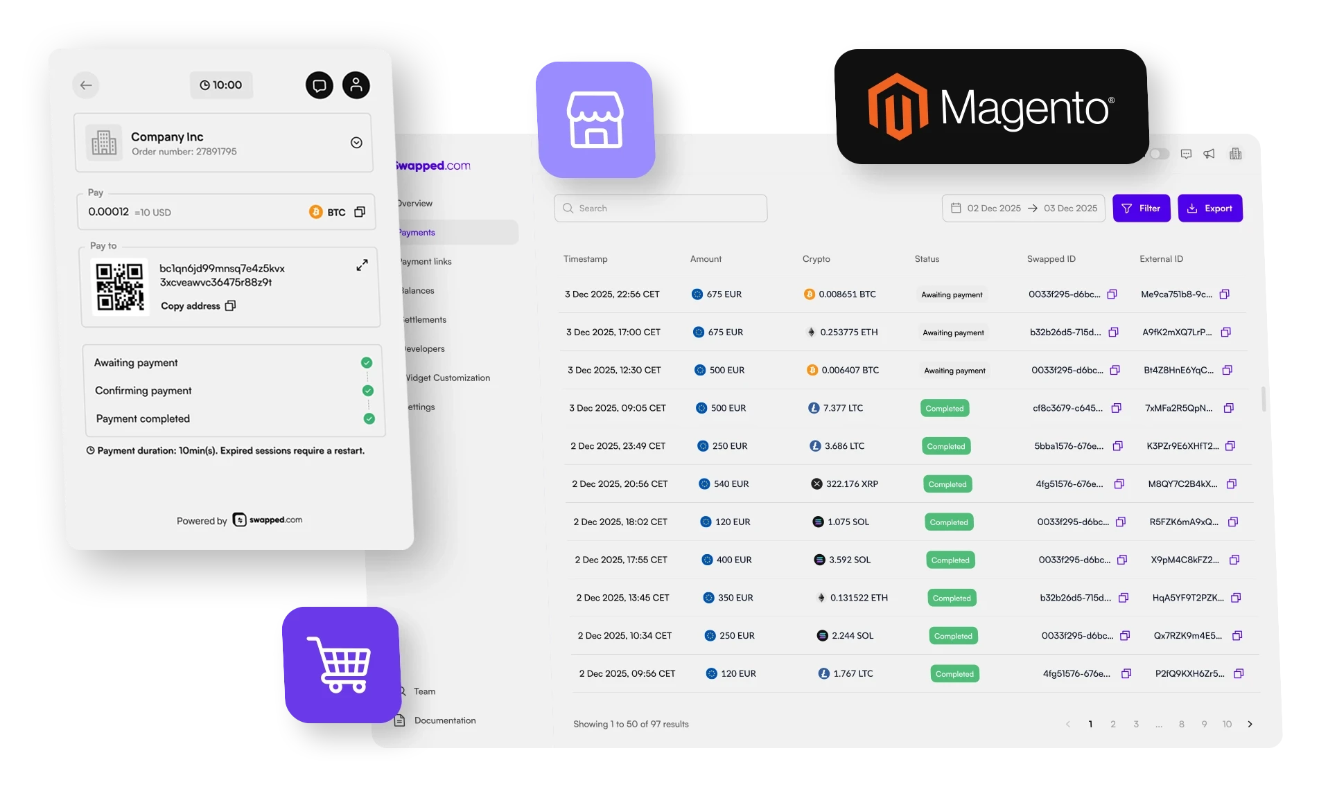 Swapped Commerce category preview