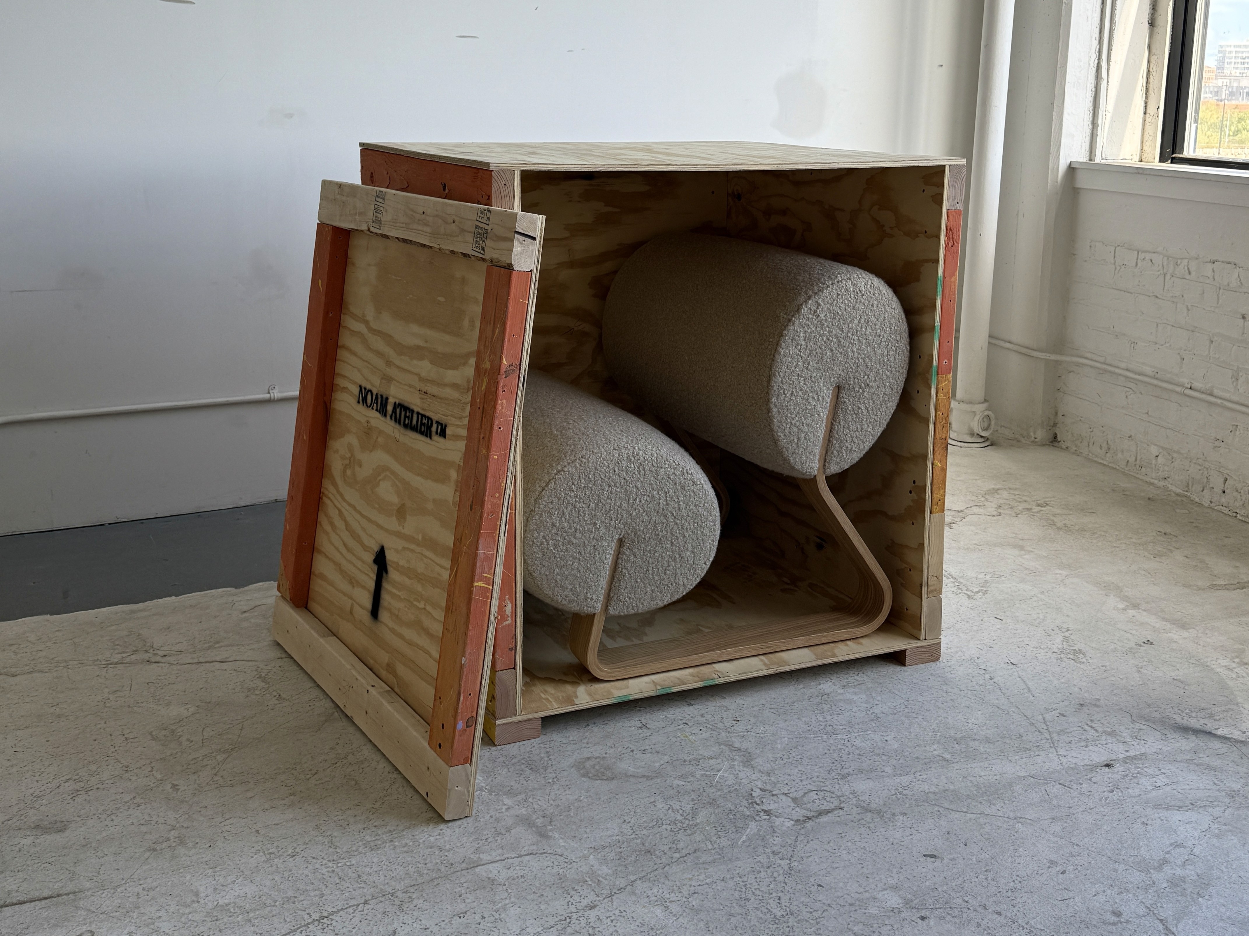 Custom shipping crate