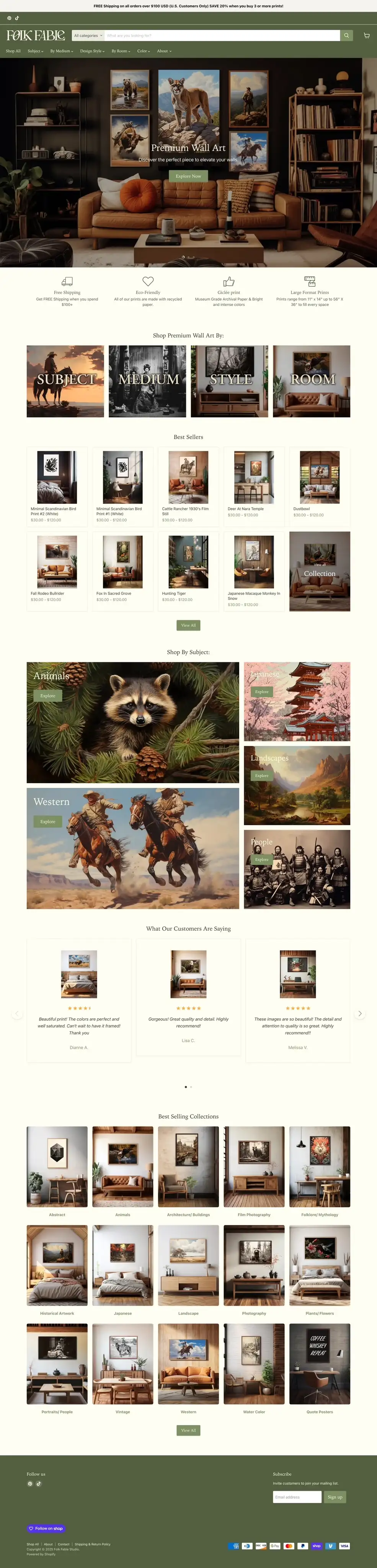 Seven Barrels Website Redesign 2021 Home Page