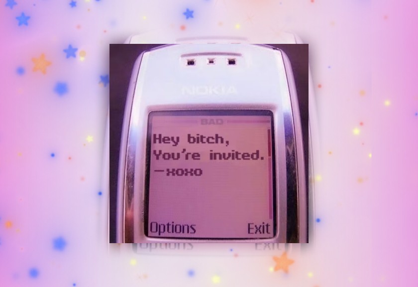 Illustrated digital invite with a cartoon dove carrying a baby shower tag, set against a light blue and pink gradient background.