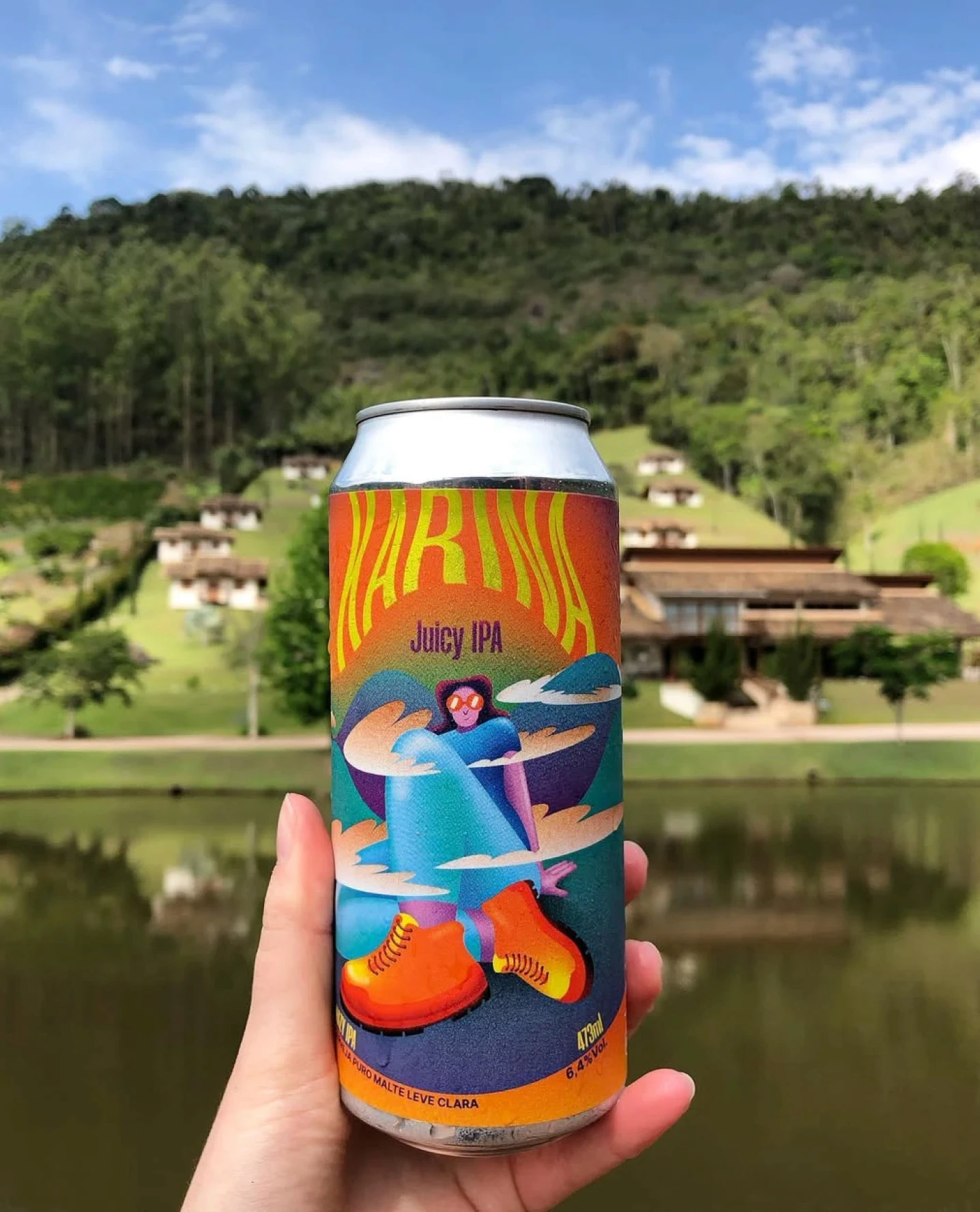 Cerveja Karina - Juicy IPA premiada com prata no Brasil Beer Cup 2024