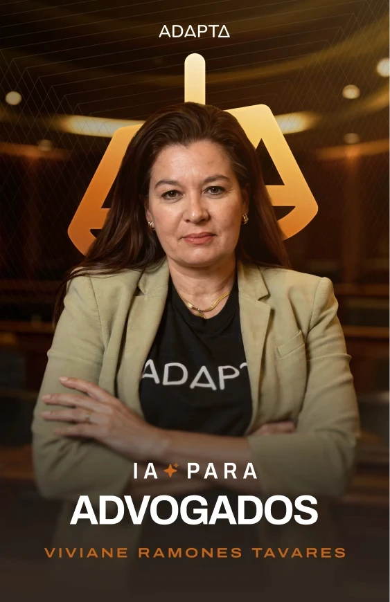 Capa do curso IA para Advogados da Adapta