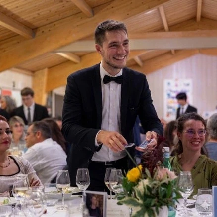magicien mariage diner - Bertrand Gaté