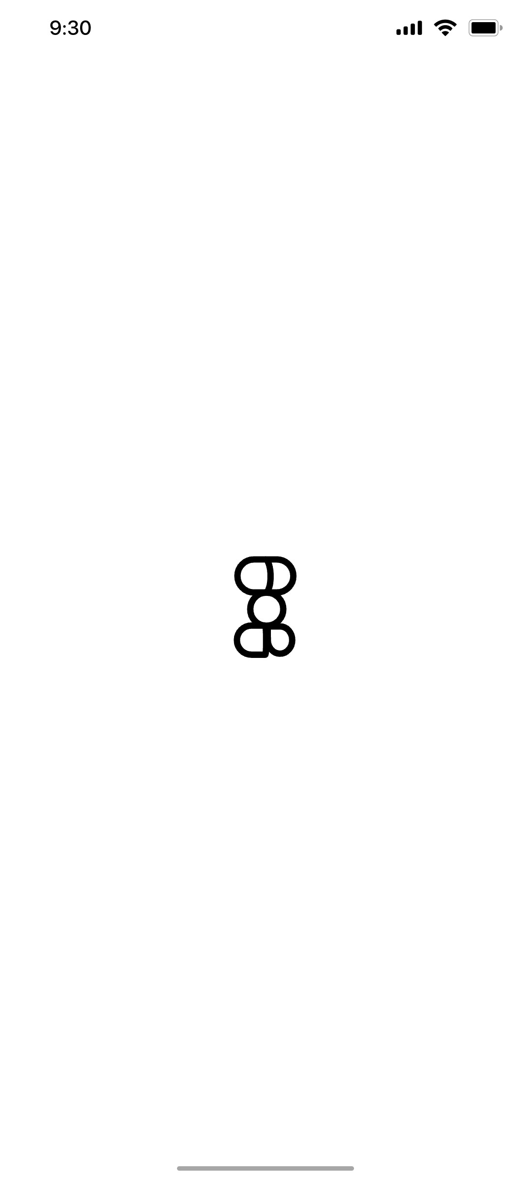 Figma Loading app screen