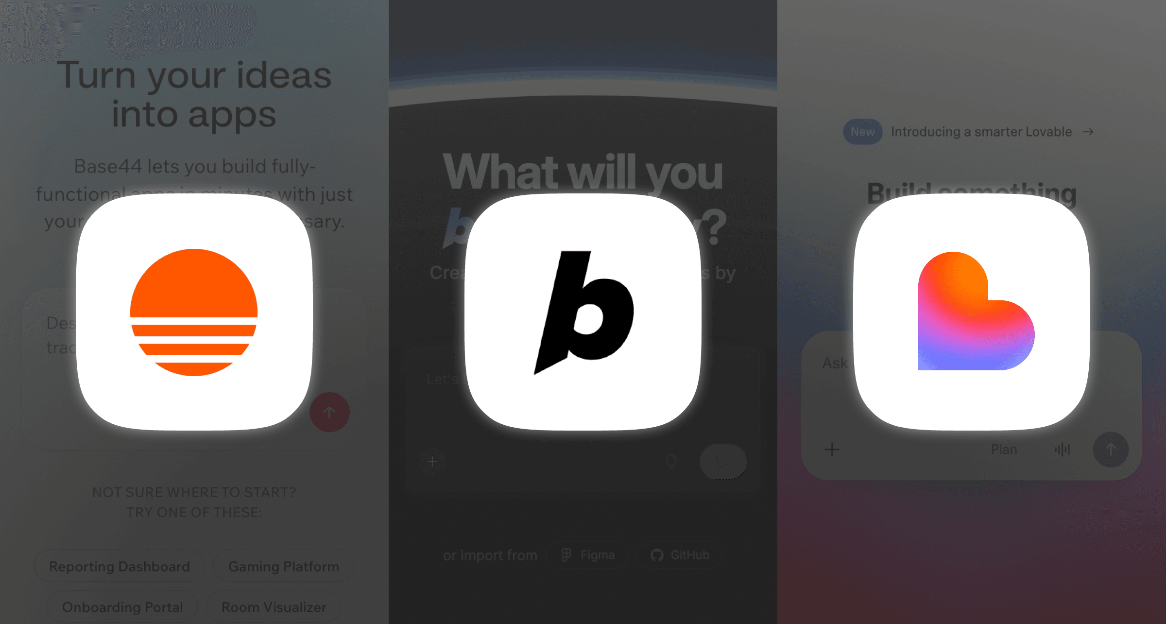 Base44 vs Bolt vs Lovable: which tool is the best?