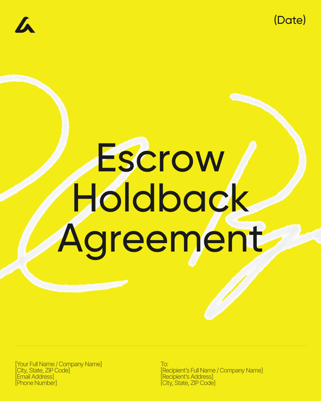 Escrow Holdback Agreement