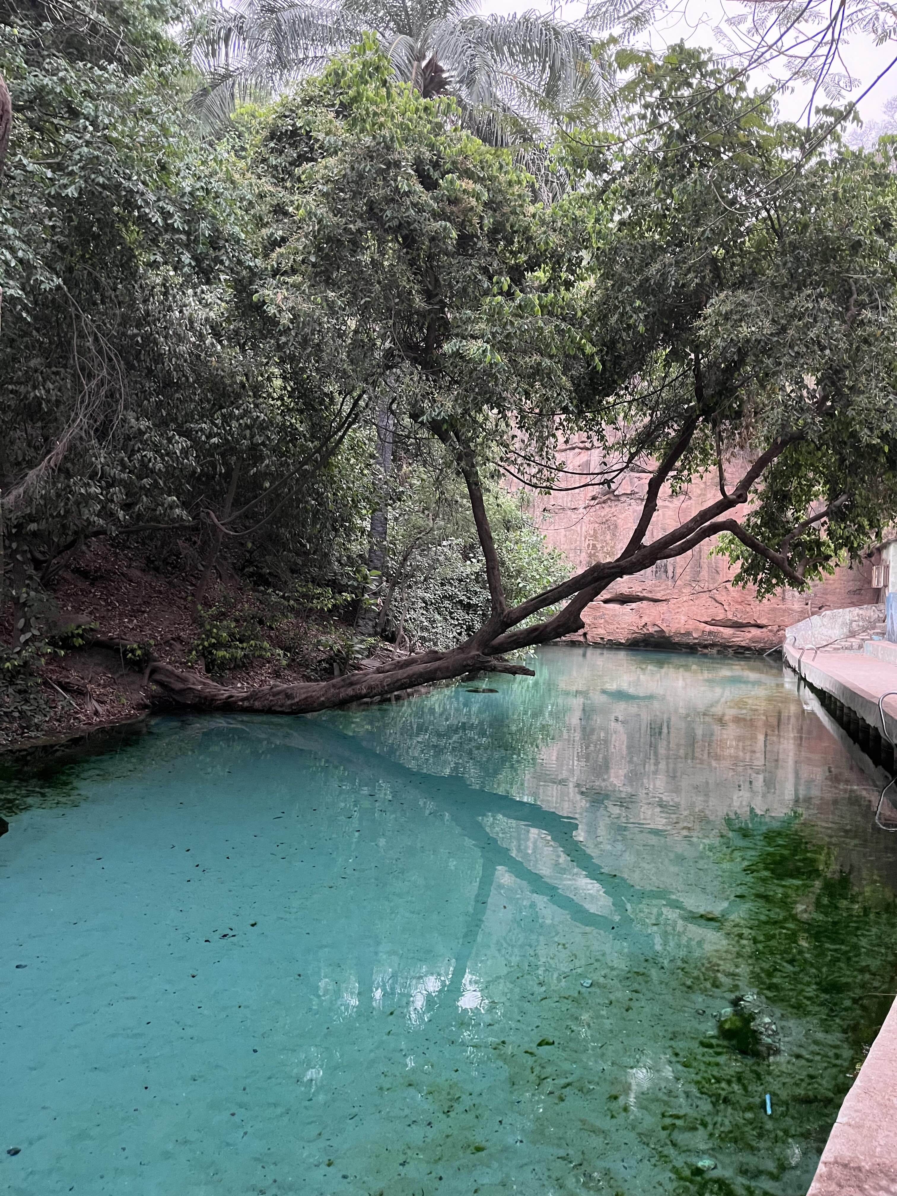 Outdoor Café Seating in a Sunlit Alley