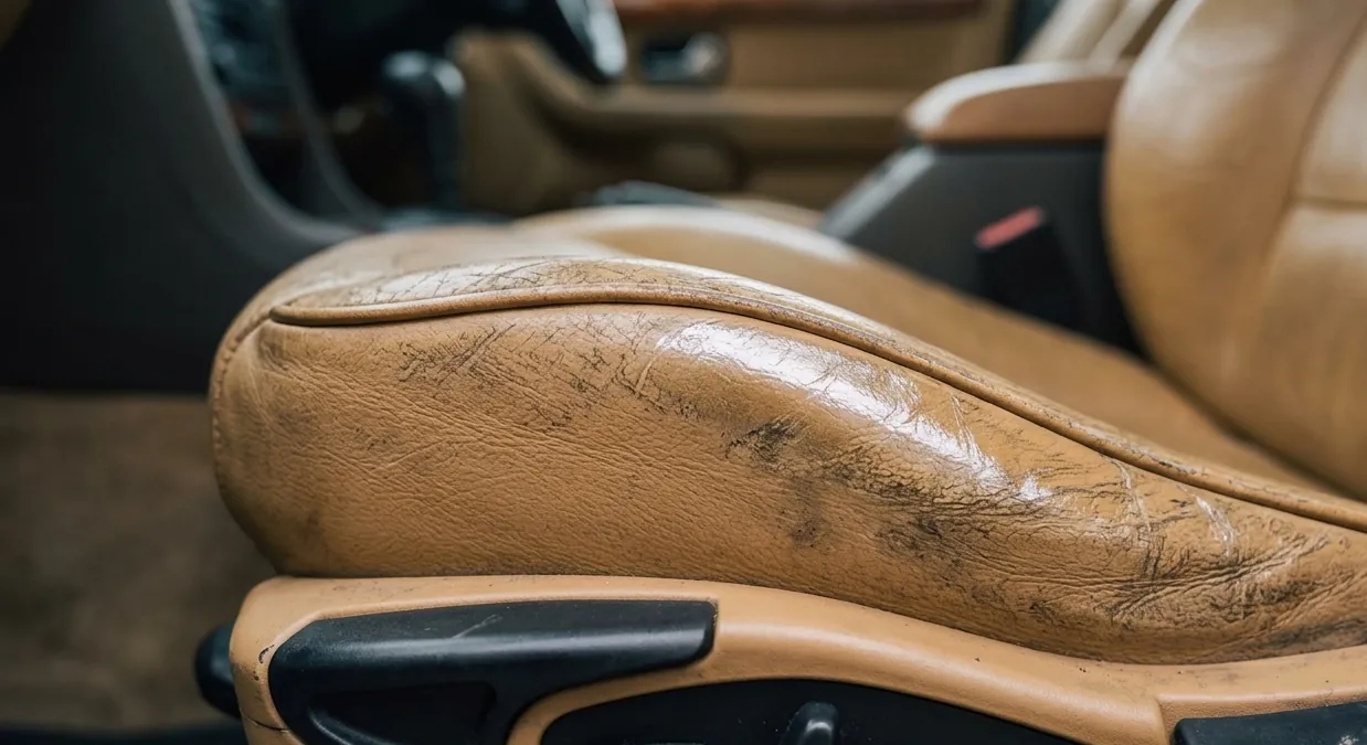 Leather care, before