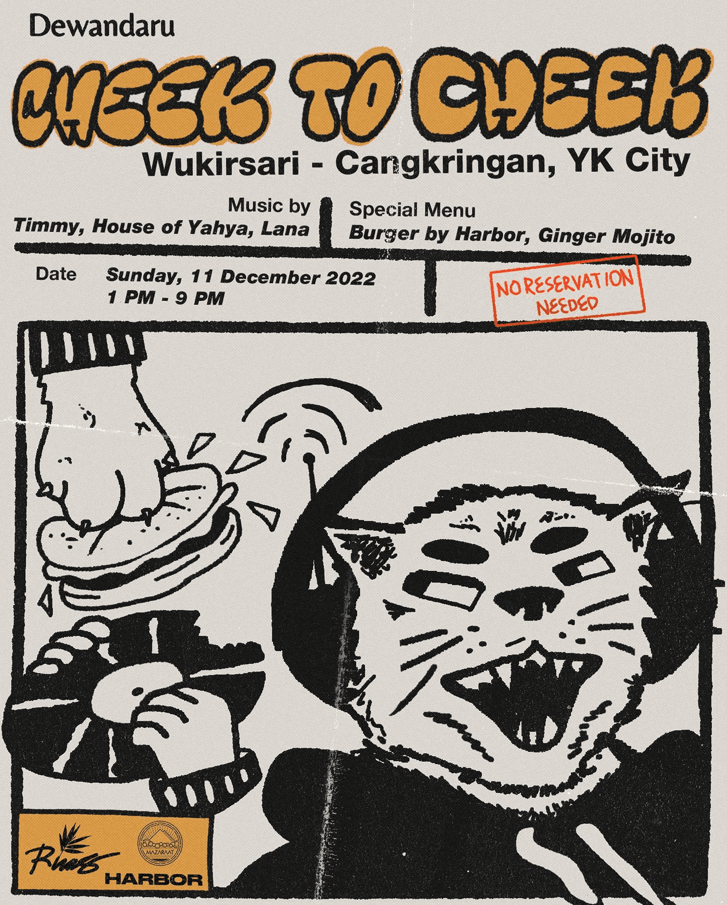 Poster C2C (Cheek to Cheek) | Suara Dewandaru