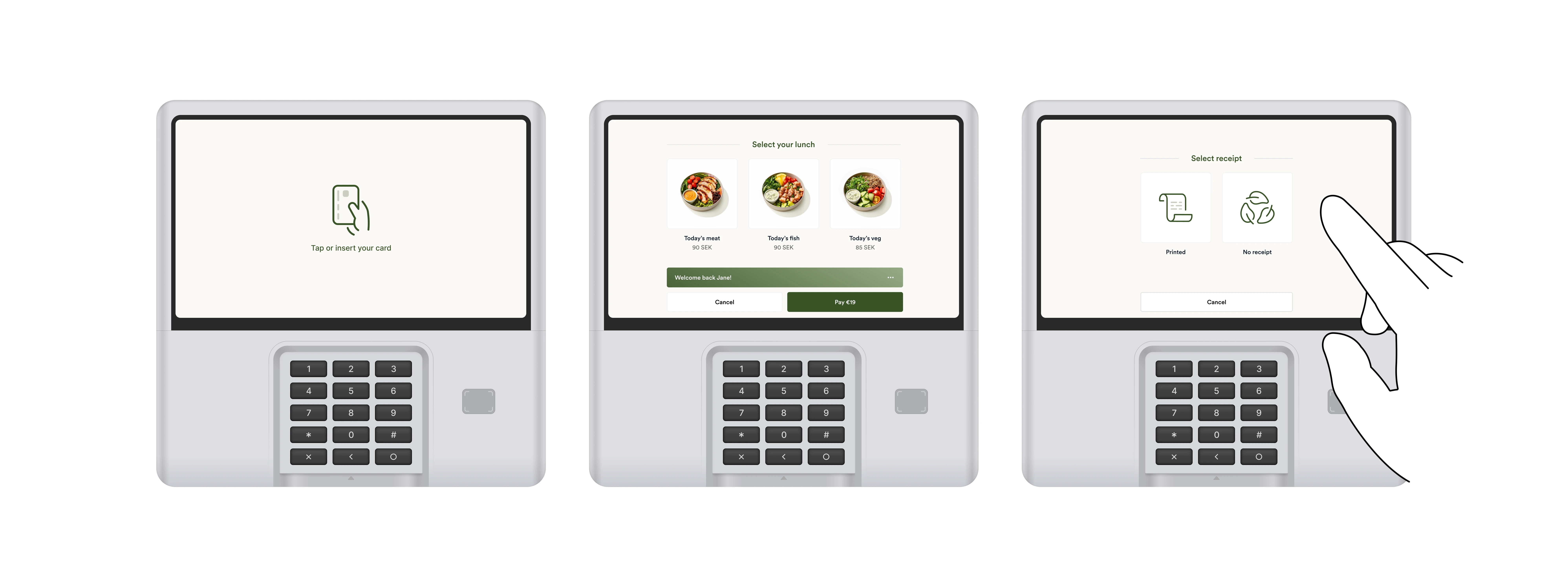The Pej mini self-service kiosk