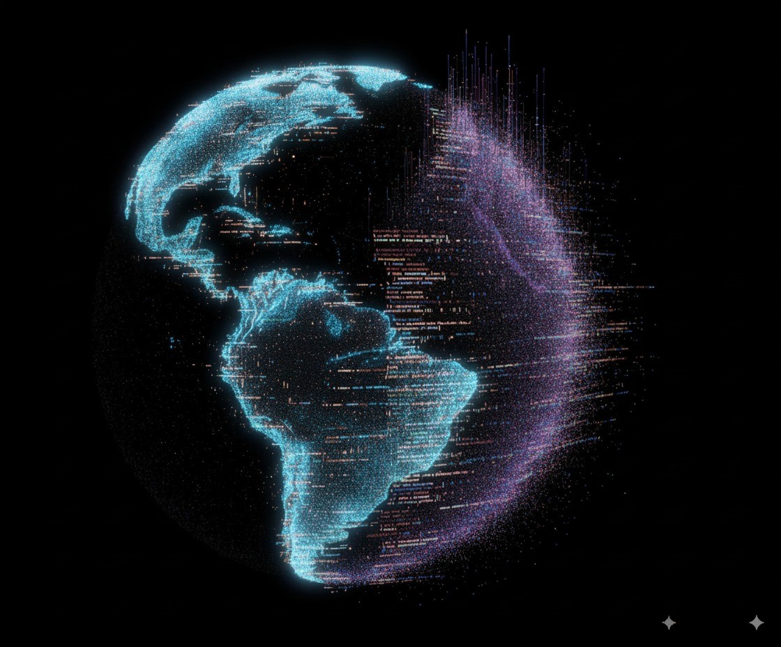 A colourful building