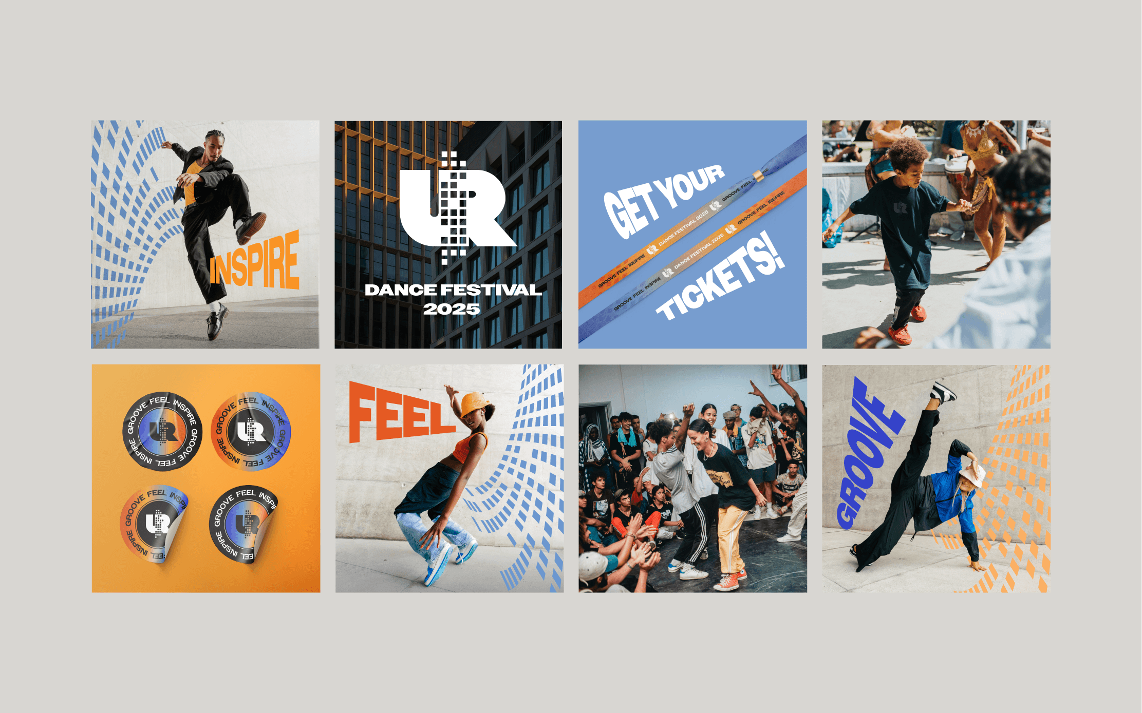 Urban Dance Festival Social Media Post Designs