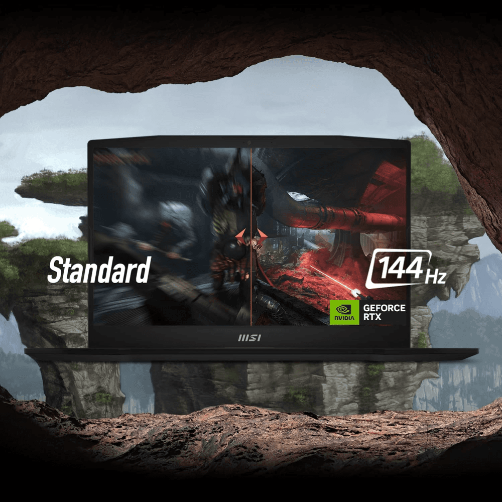 MSI Katana 15, Intel 12th Gen. i5-12450H, 40CM FHD 144Hz Gaming Laptop