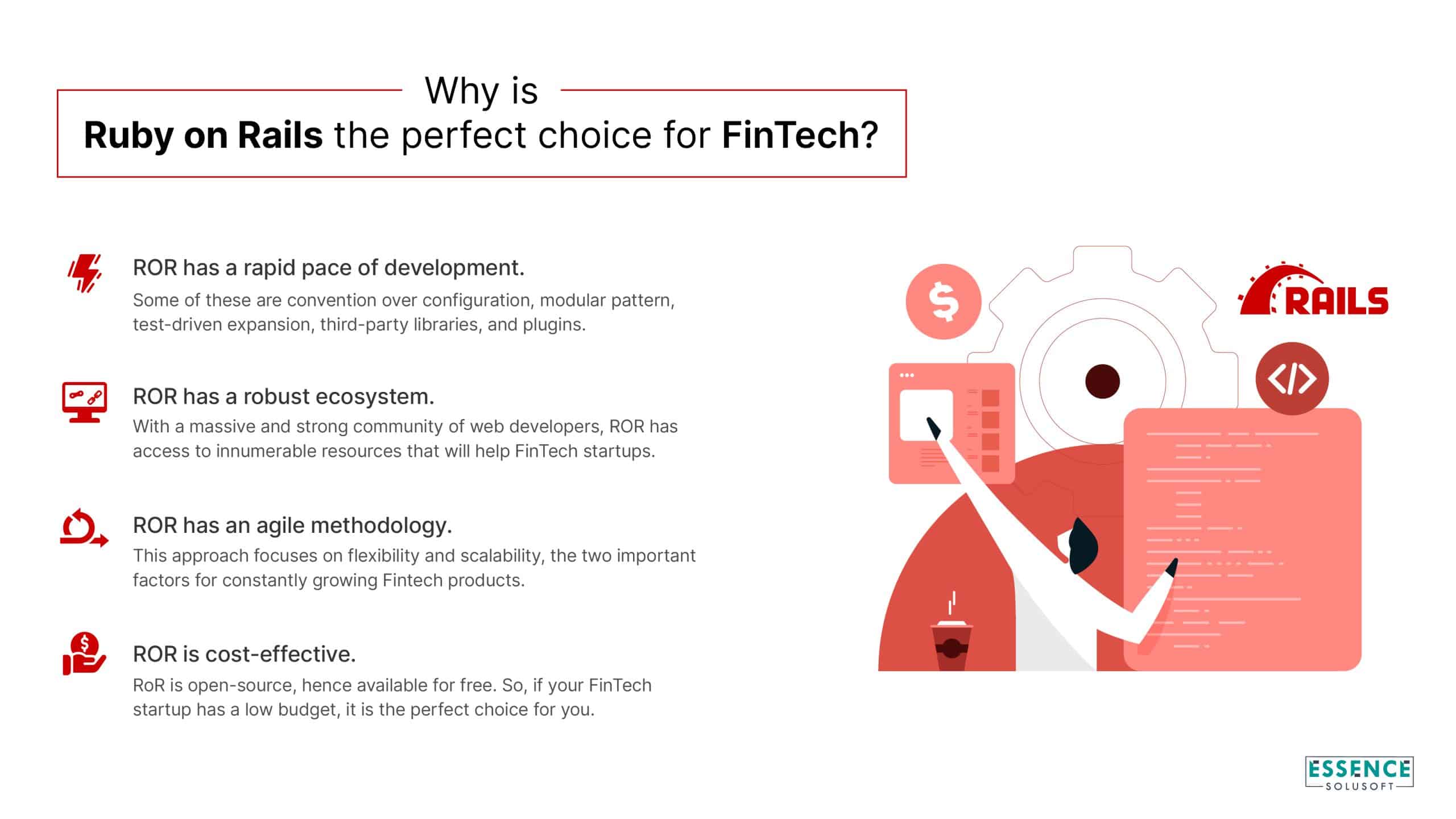 Why Ruby On Rails is perfect choice in Fintech