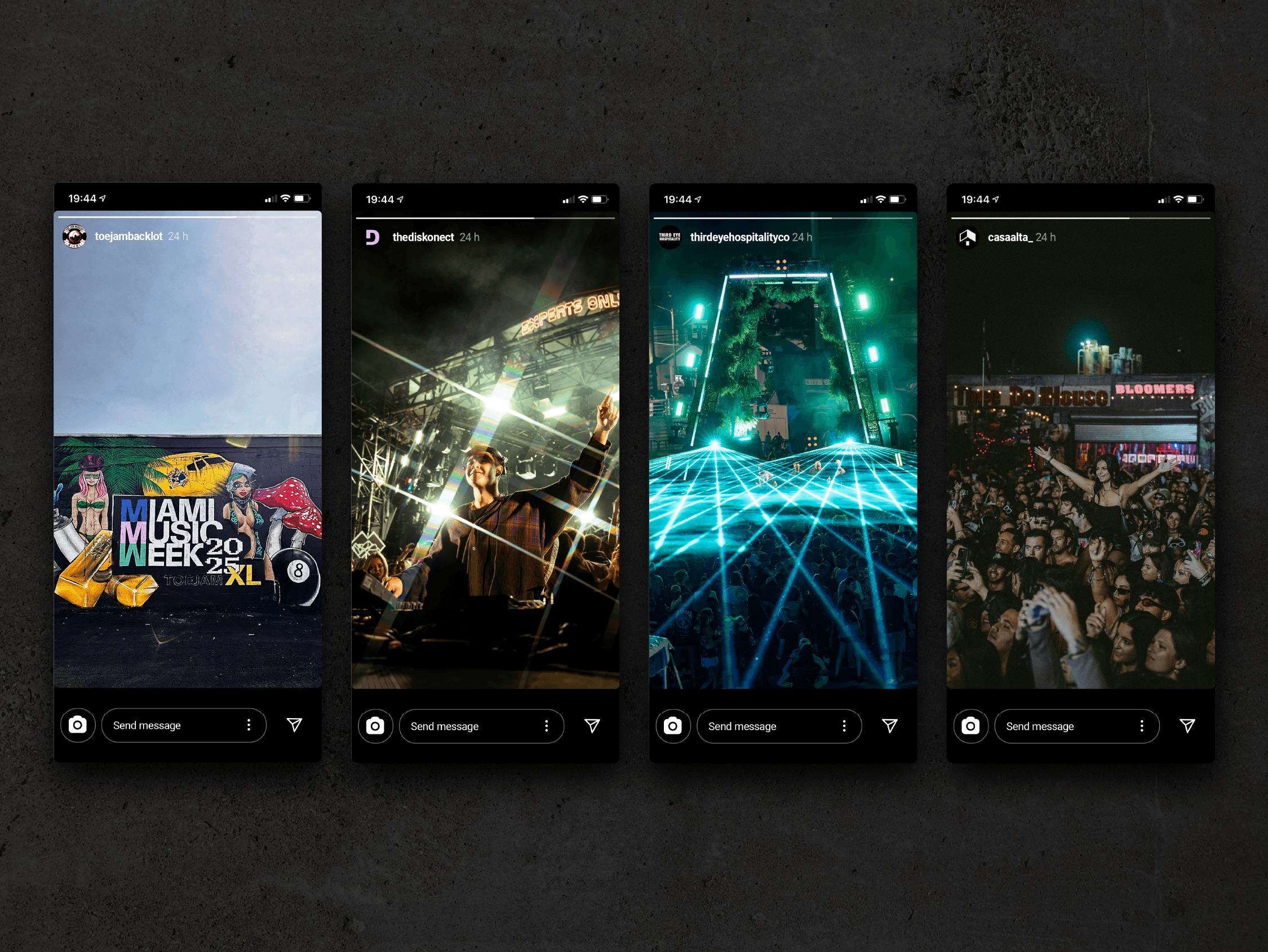 Laptop showing Bloomy UI