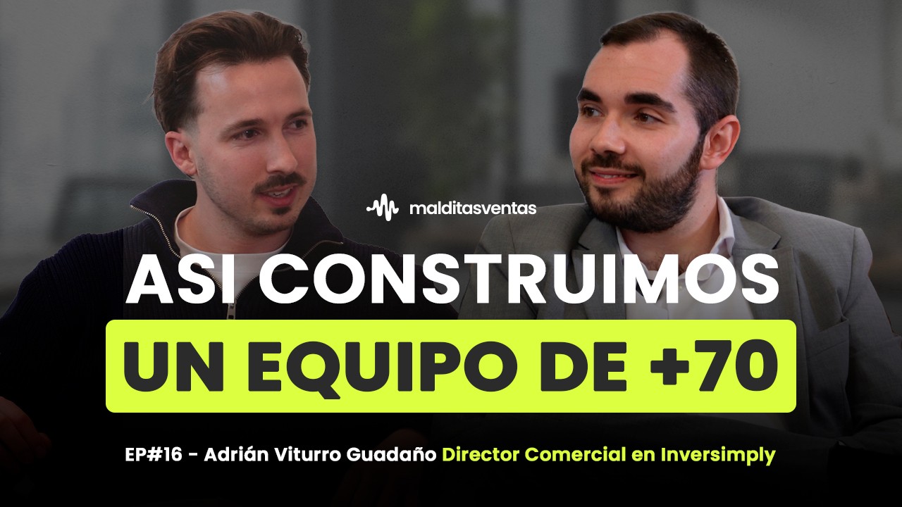Episodio 15 de Malditas Ventas: Alberto Hospital revela su experiencia invirtiendo en decenas de negocios y analiza las causas de cierre de las startups bajo el título He invertido en 36 Startups.