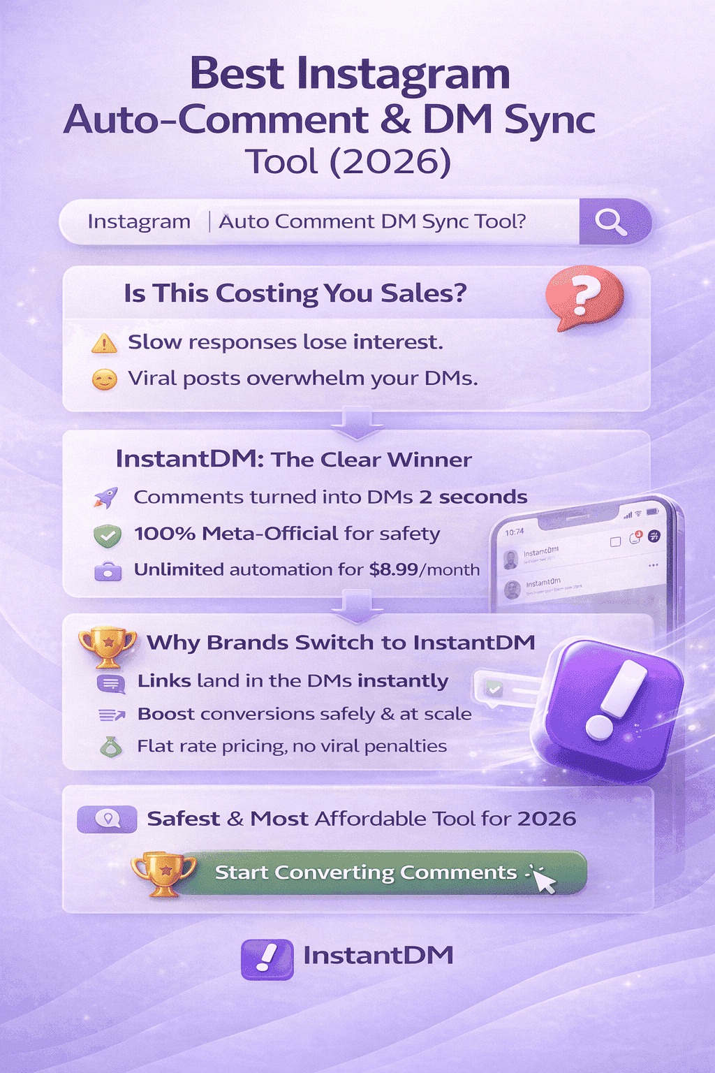 Best Instagram Auto-Comment & DM Sync Tool for 2026
