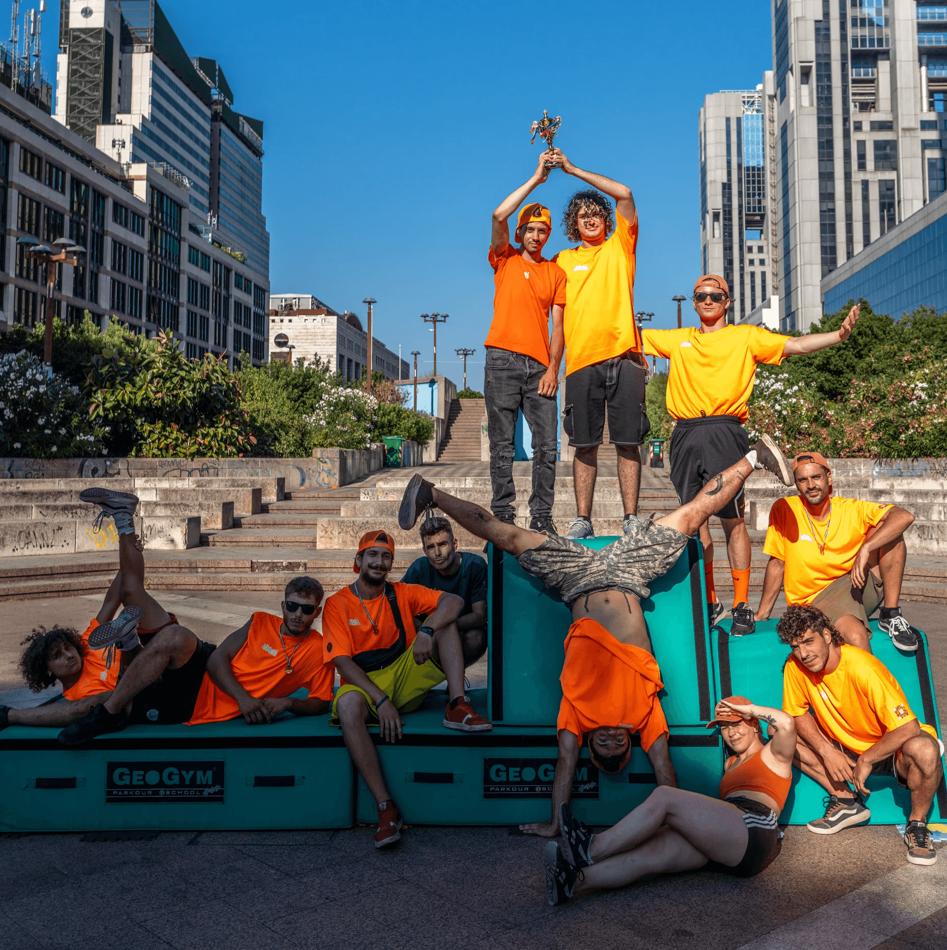 crew urban heroes napoli di parkour