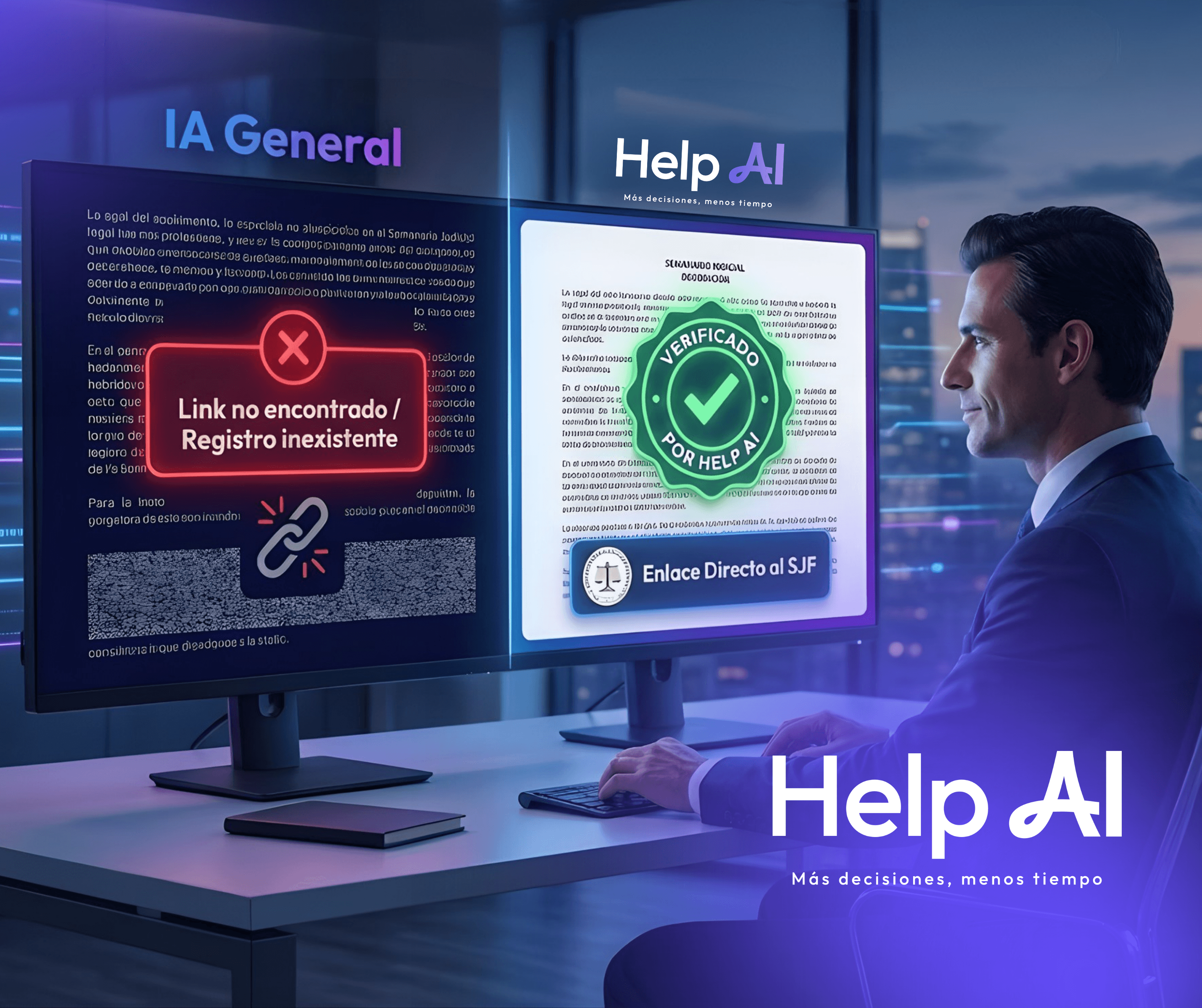 Blog Por qué una IA general no basta para tesis y jurisprudencia Help AI