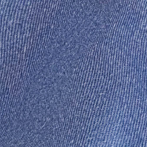 Close-up of blue denim fabric texture