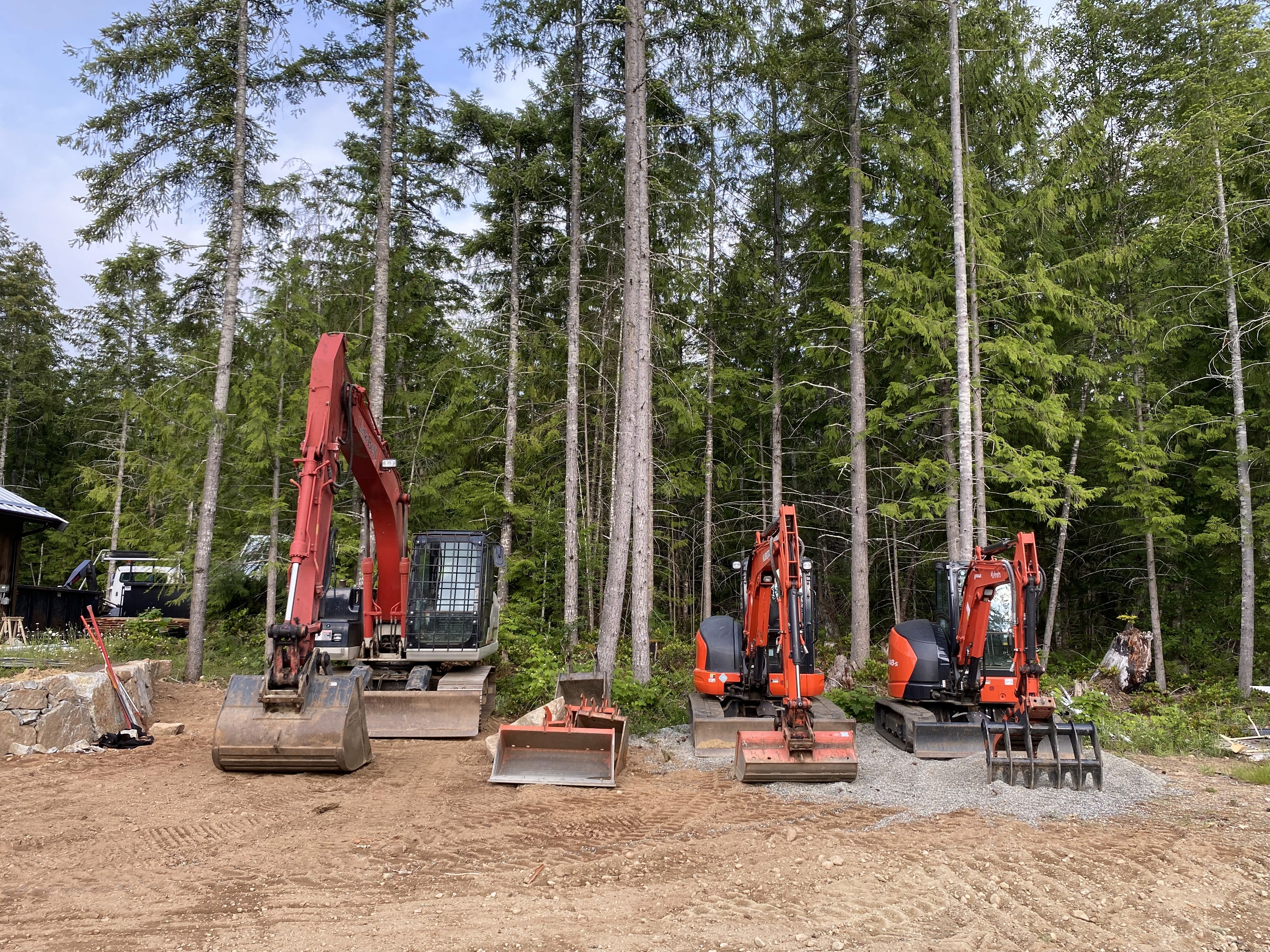 kubota kx 57 by howe sound excavating