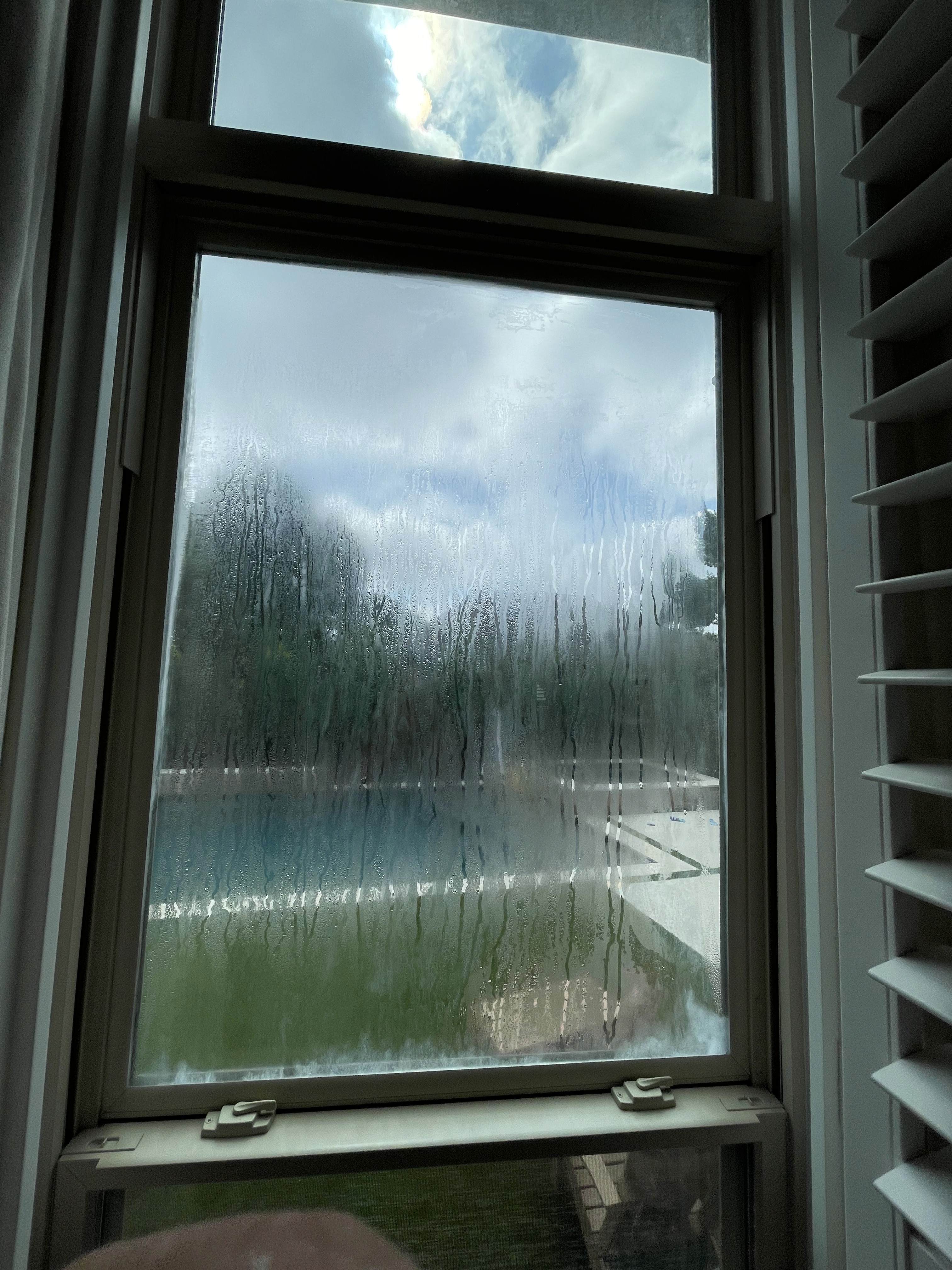Before insulated glass replacement in Grapevine Texas