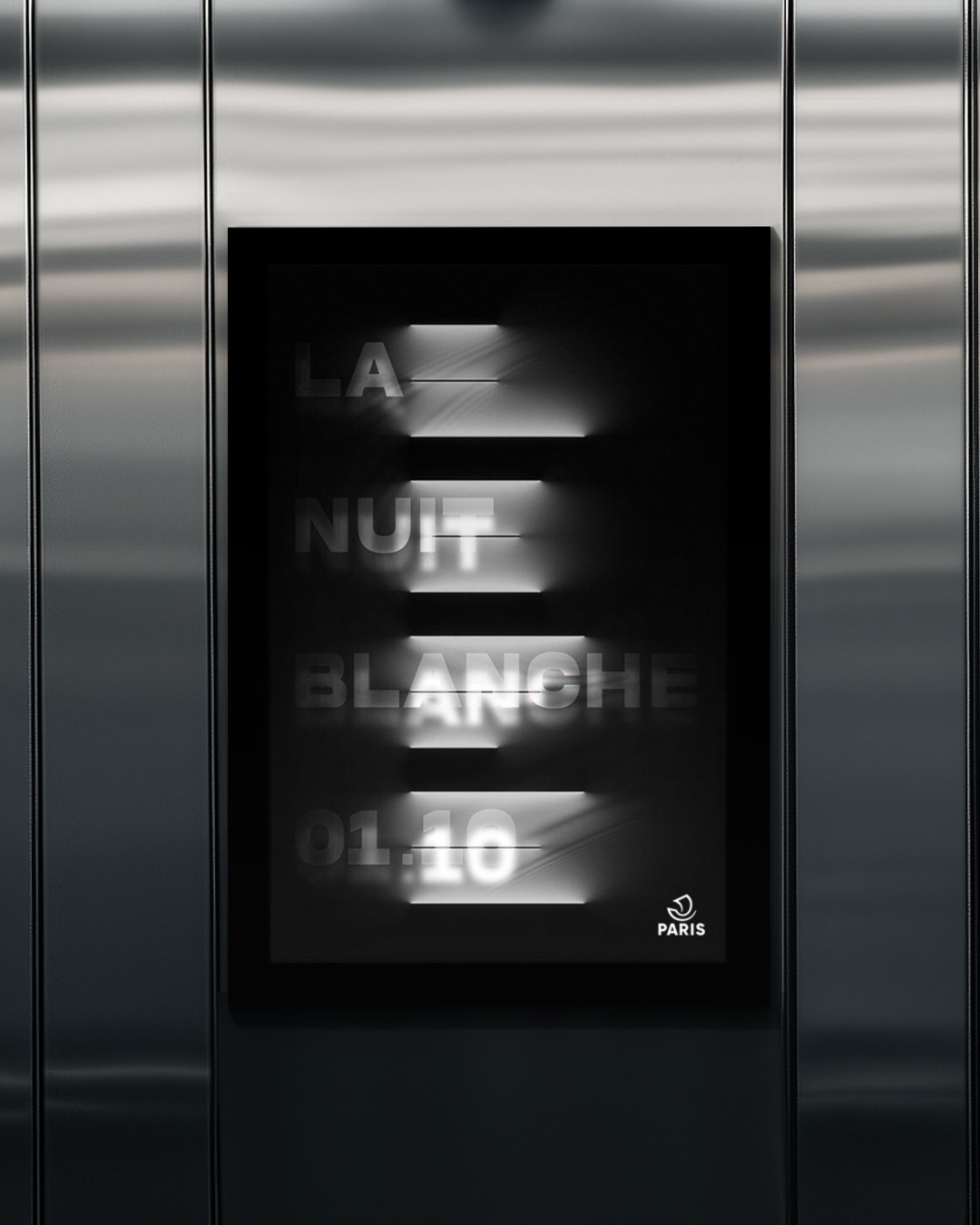 Affiche Nuit Blanche Paris