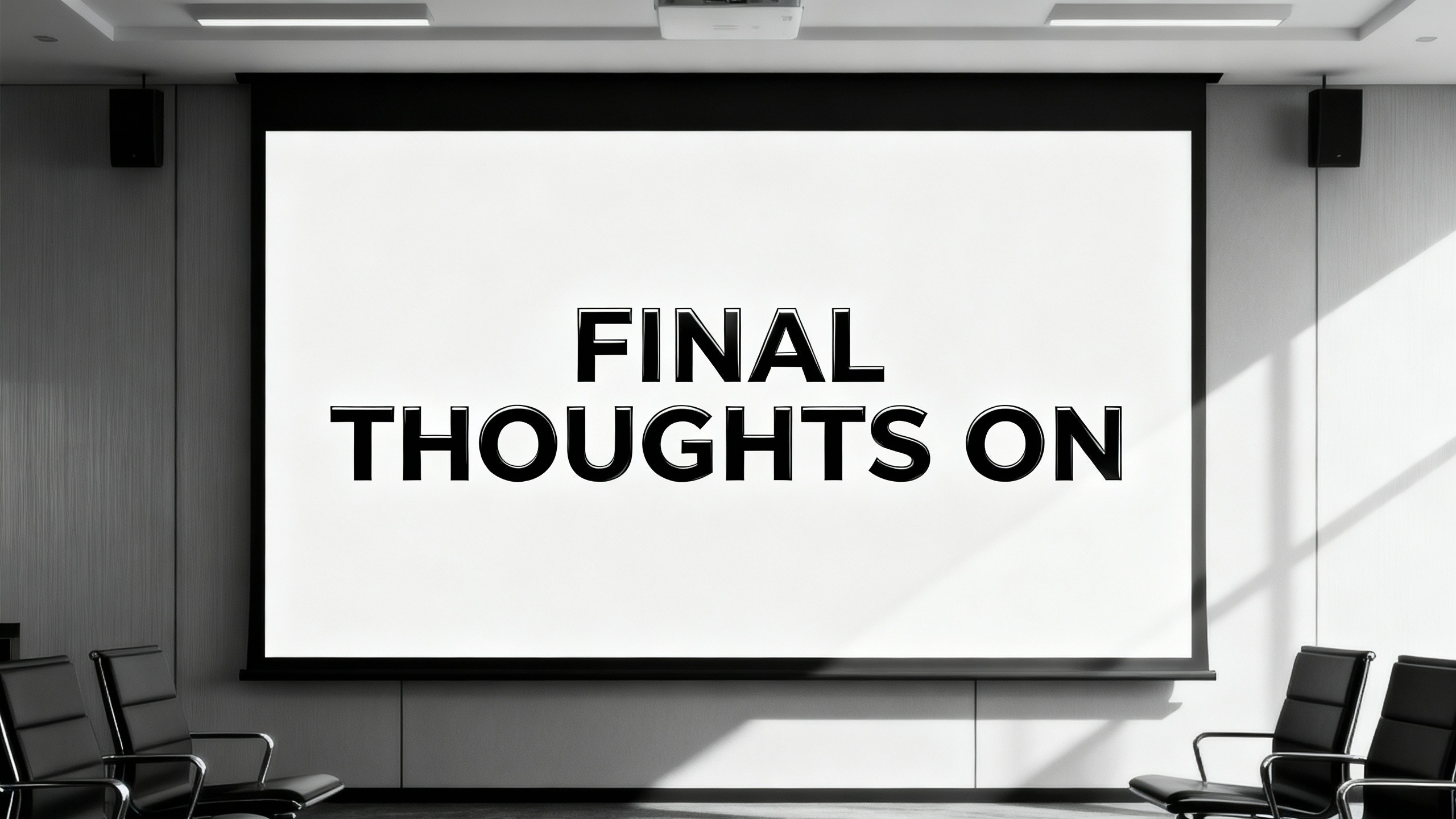 Final Thoughts on photography