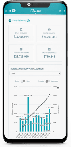 Clay desde el celular para automatizar tu cierre contable
