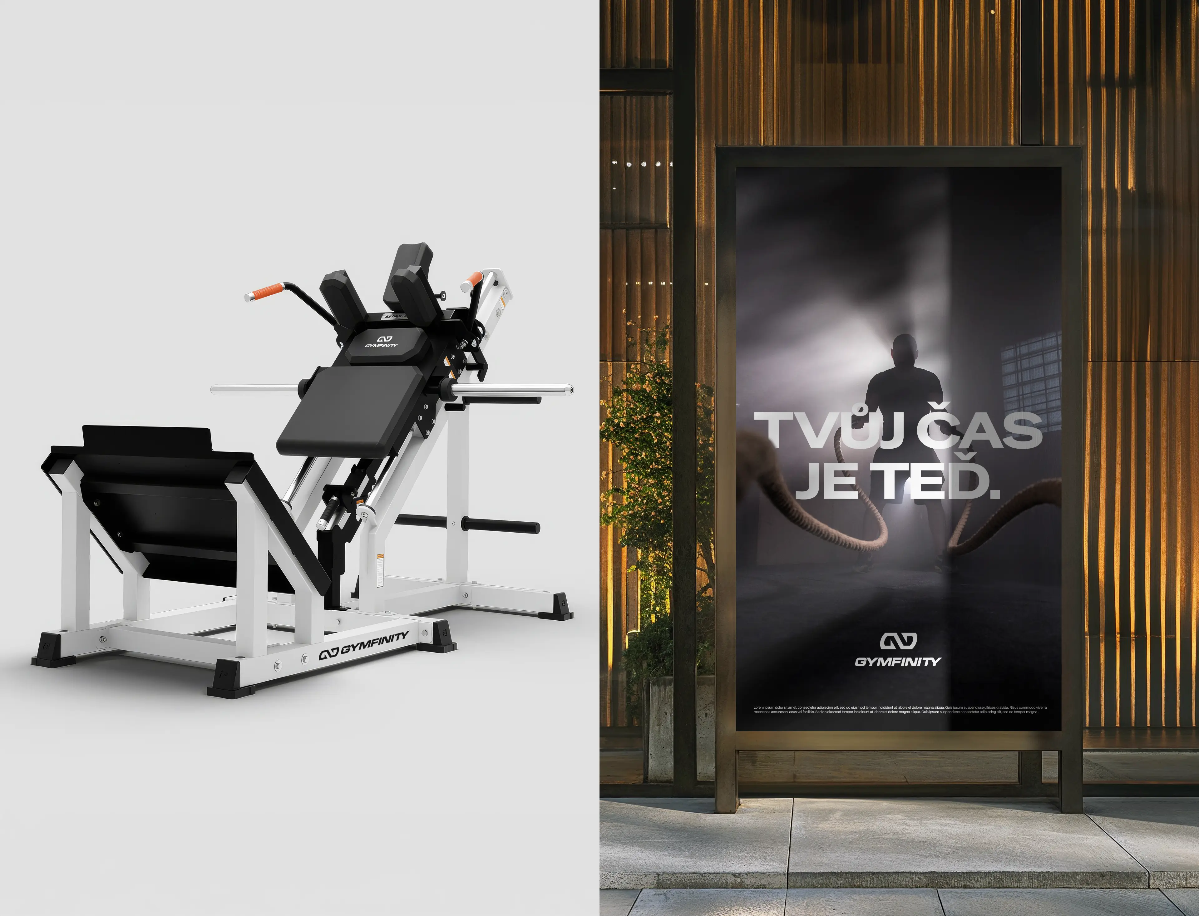Vizuální identita Gymfinity