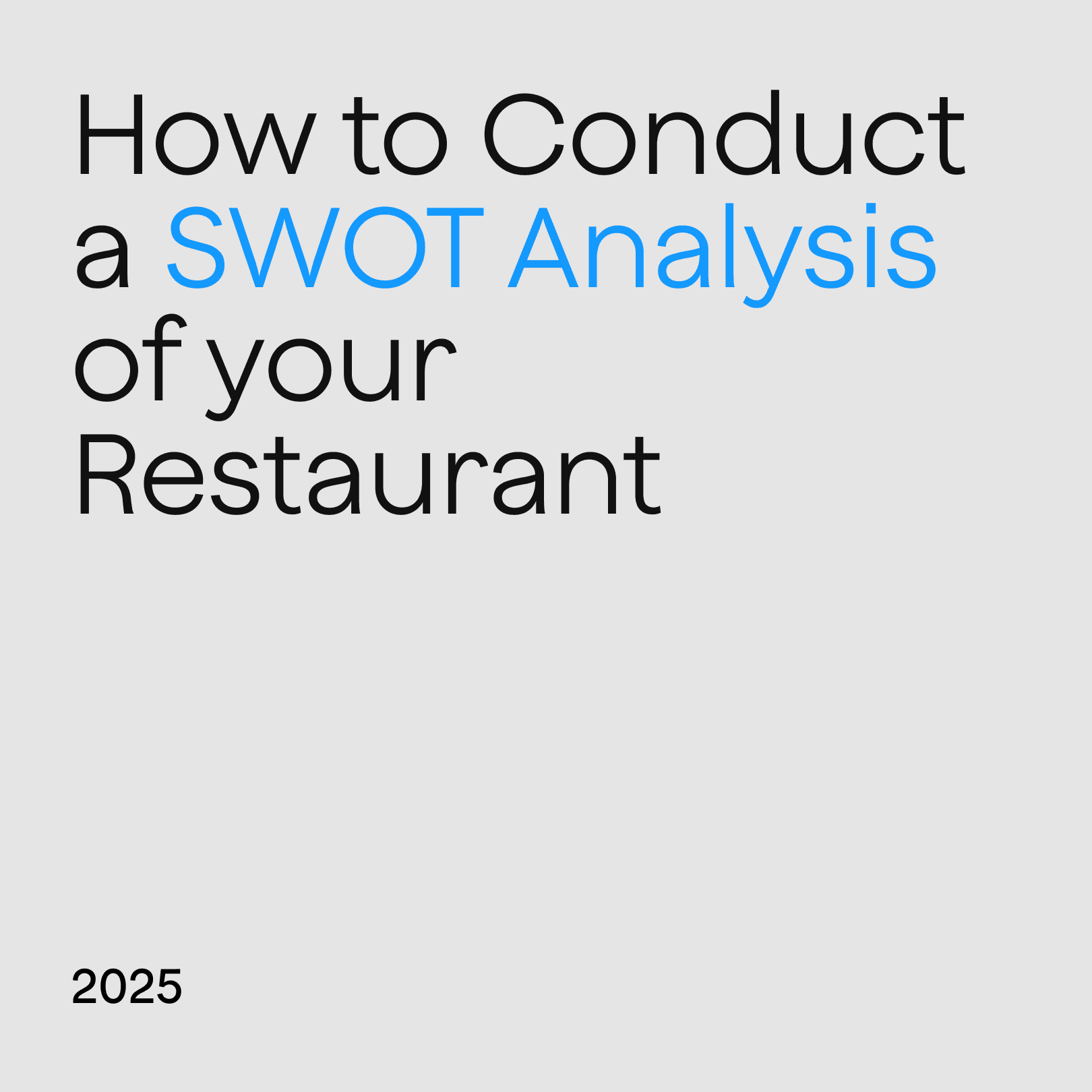 restaurant swot analysis 