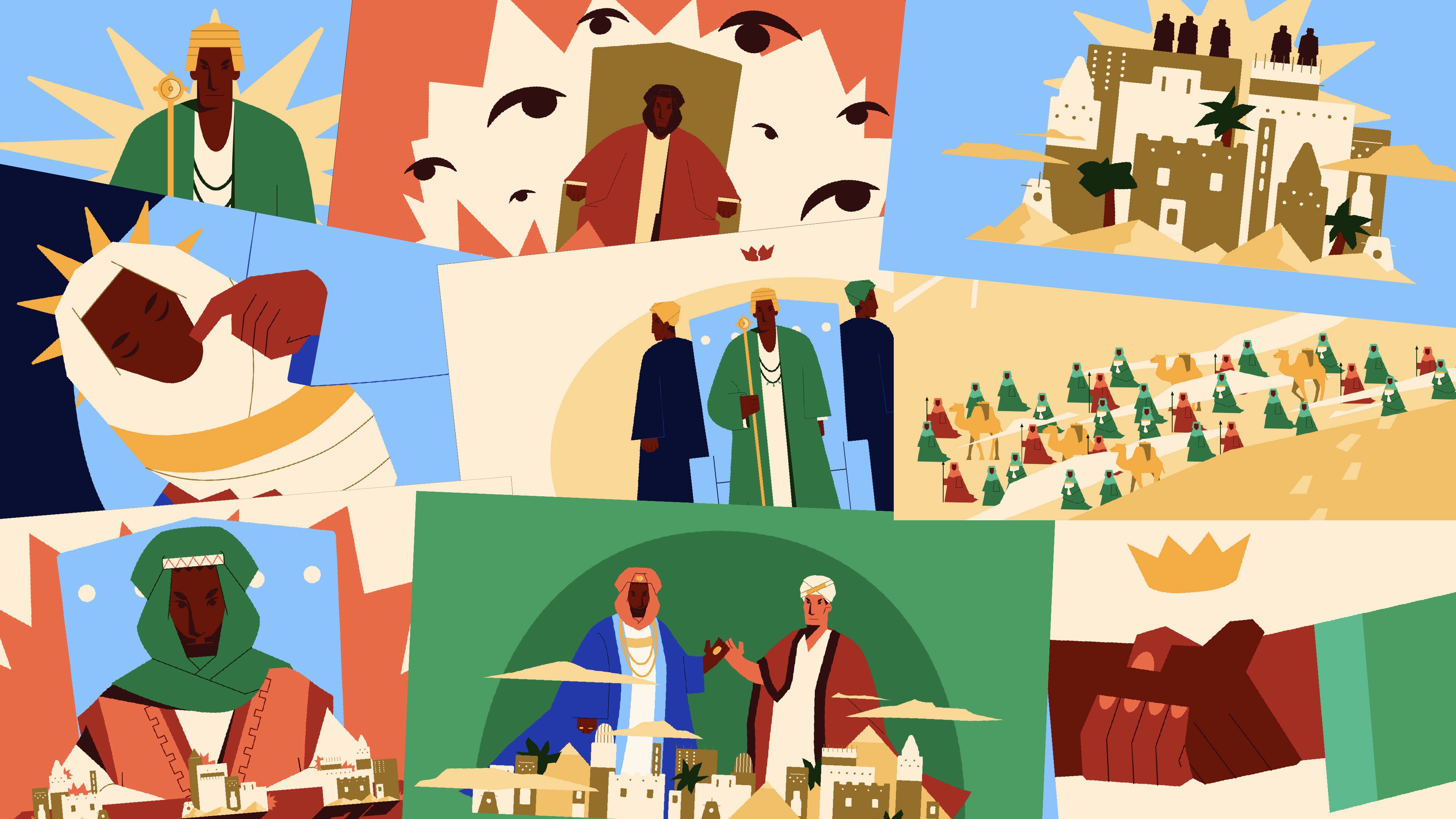 Sample of illustrations