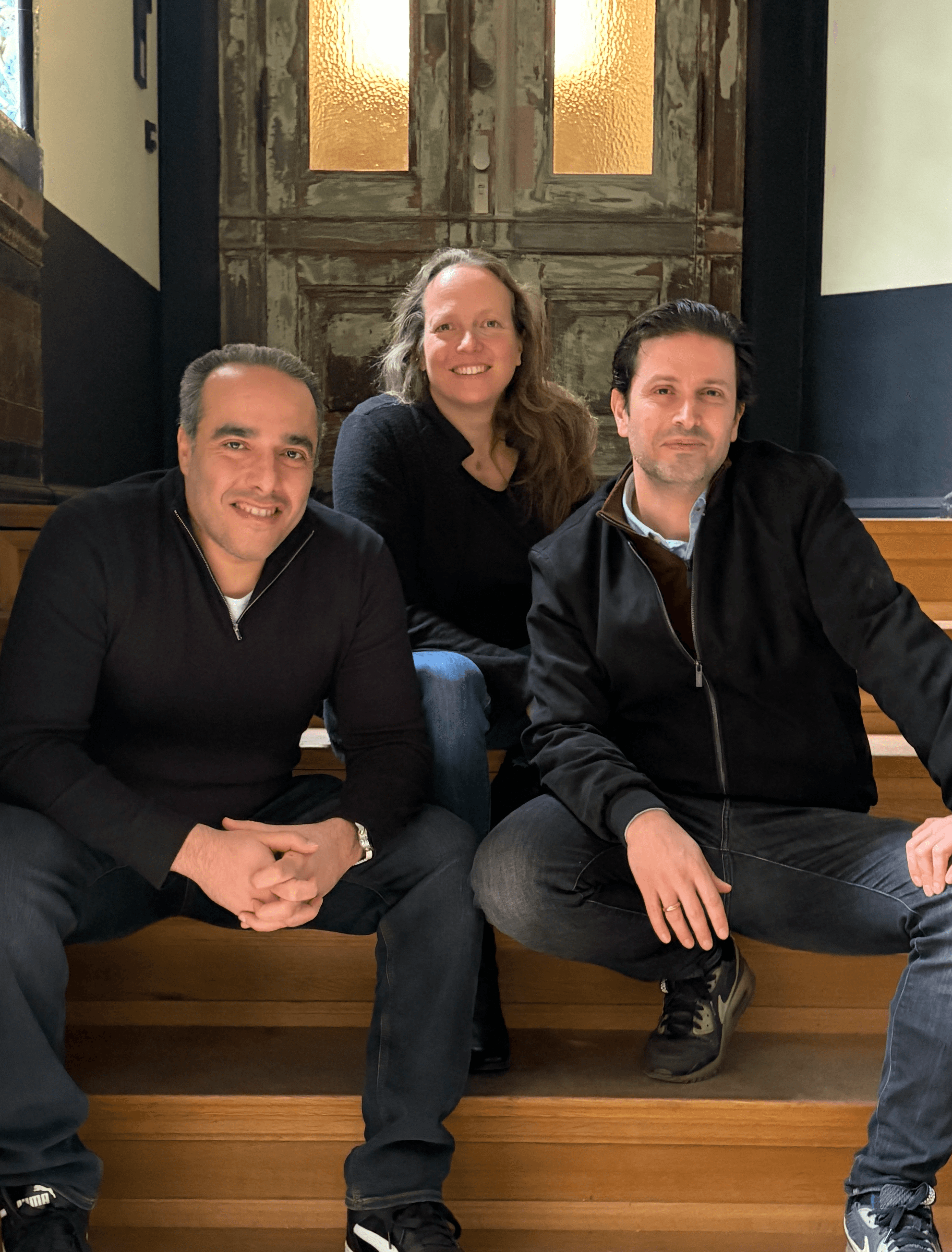 black smartphone near person