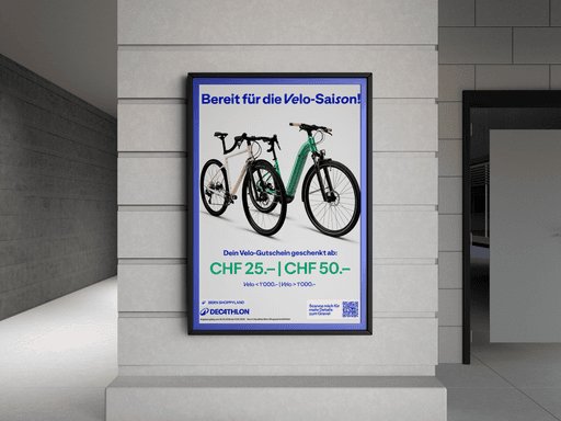 Affiche Decathlon réalisé par Wendlia