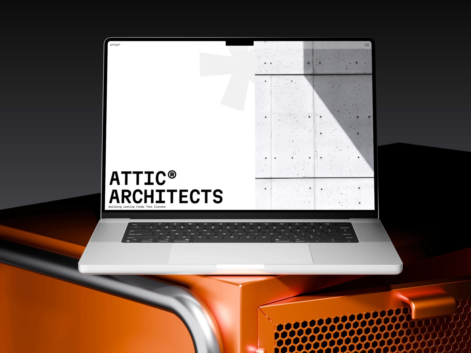 ATTIC® — 黑白极简现代创意机构官网设计灵感