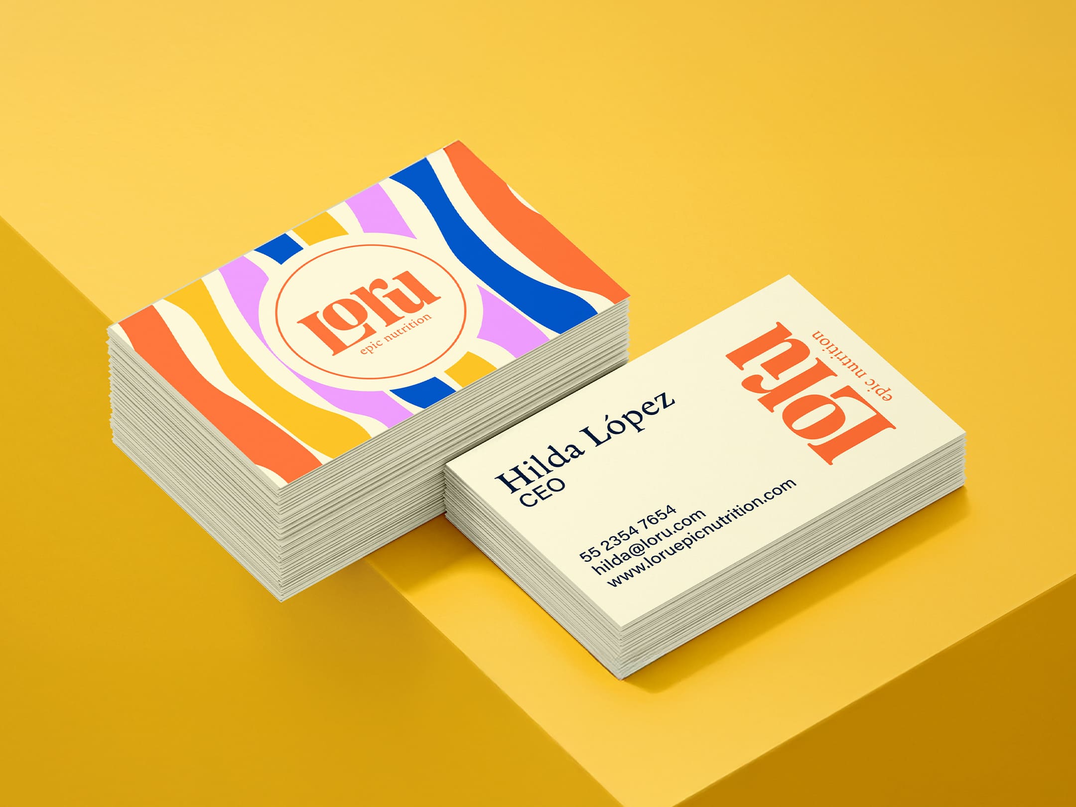 loru business cards