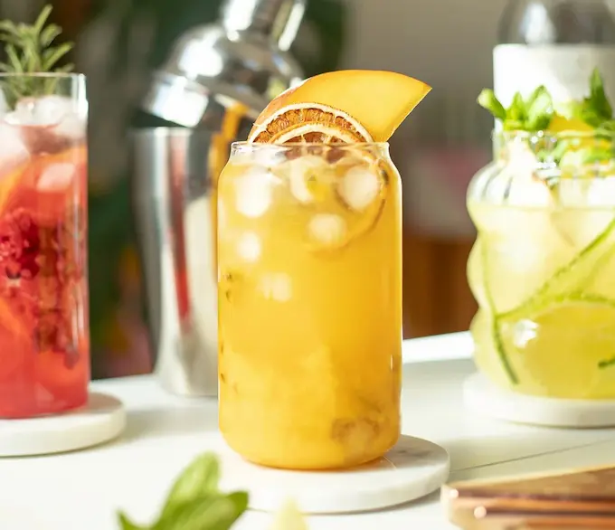 Cocktail vitaminé au Kombucha