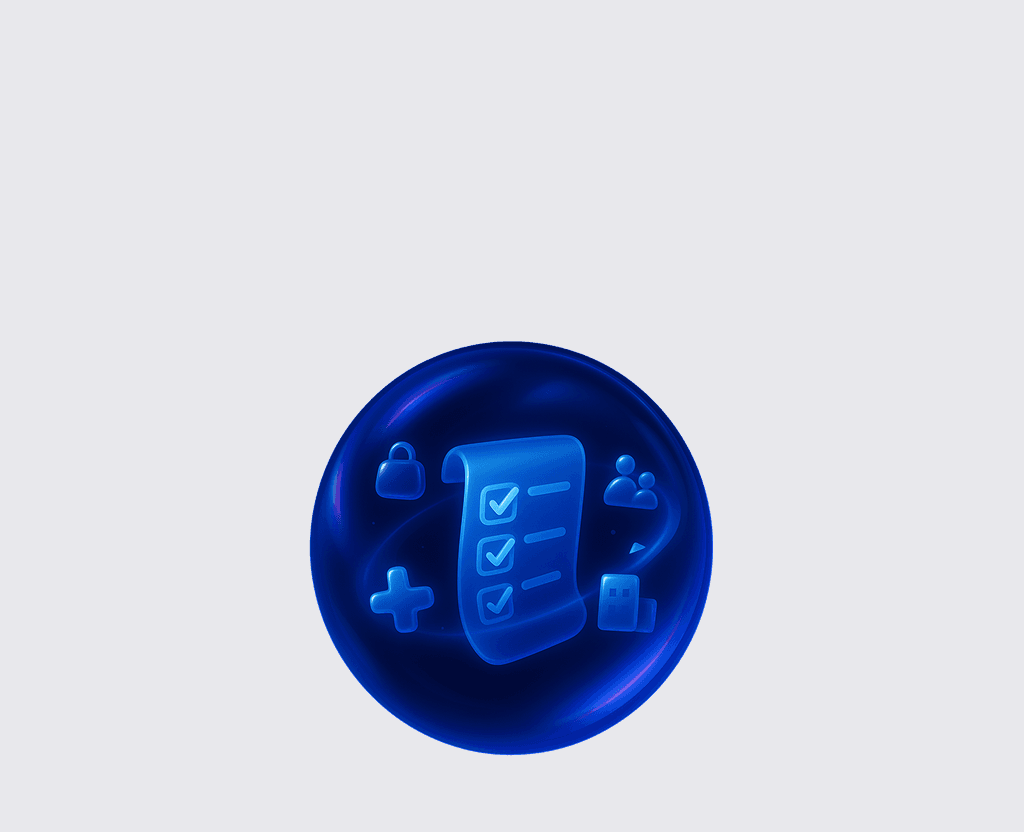 Checklist 3D image.
