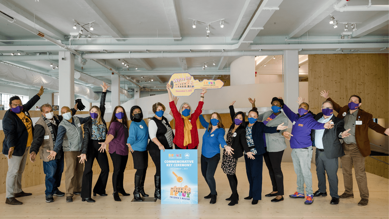 Carla Precht and the Bronx Children's Museum Team